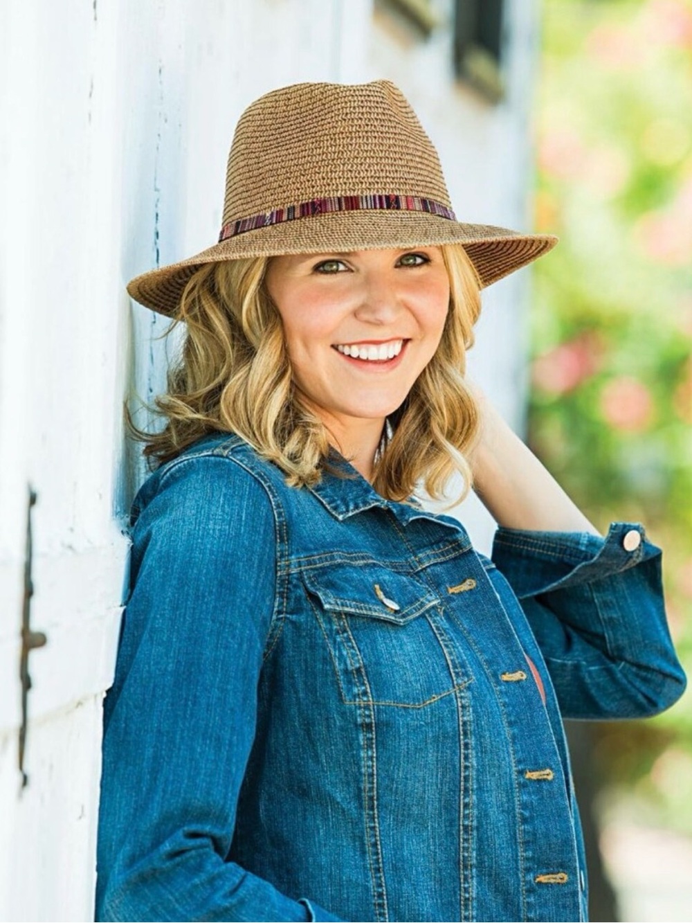 Wallaroo Women's Sedona Fedora  Small or Medium UPF 50+ Sun Protection